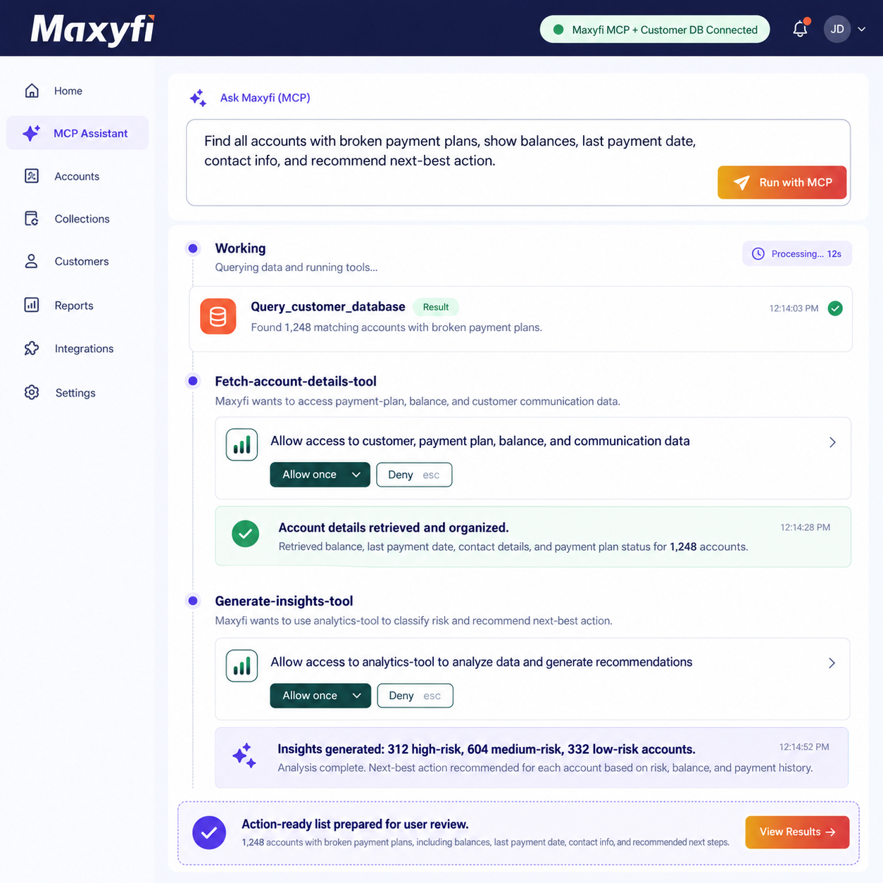 maxyfi | In-house debt collection software